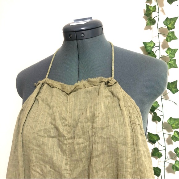 Free People Catching Rays Mini Dress Tunic Gauze - Picture 7 of 10